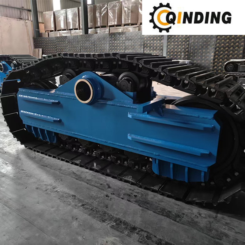 QDST-80T 80-Ton Steel Track Chassis Assembly (Unpowered) for Mining Dump Truck