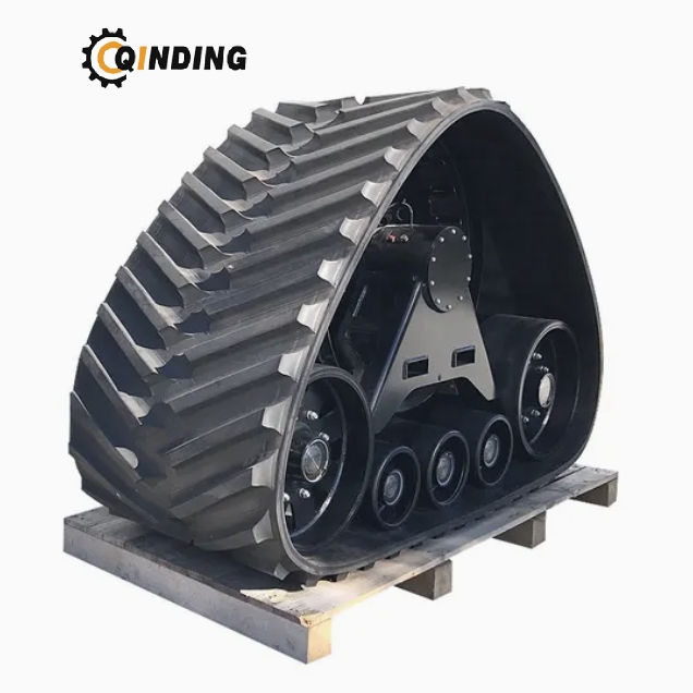 Triangular Rubber Tracked Whee Chassi Land-friendly for NEW HOLLAND CR1090B