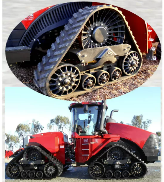 Triangular Rubber Tracked Whee Chassi Land-friendly for NCASE IH 6088 5130 6130 7130