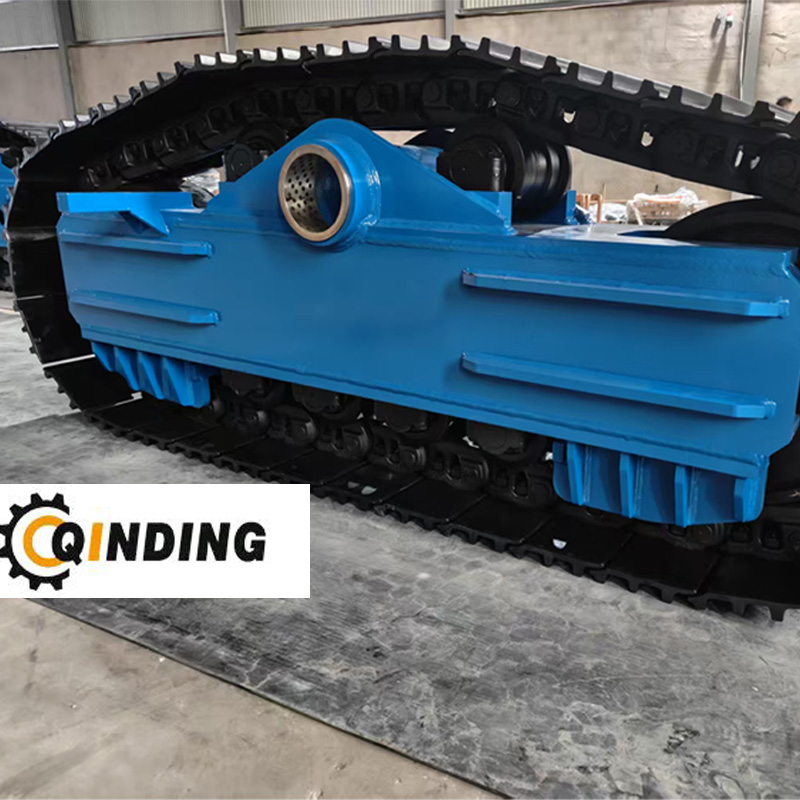 QDST-80T Unpowered Steel Track Chassis Assembly
