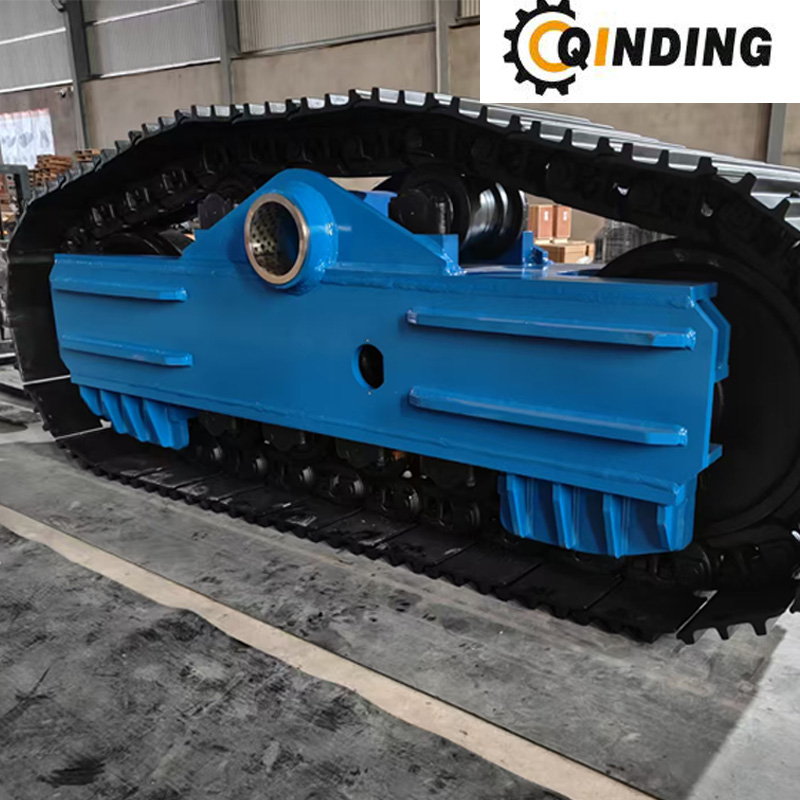 QDST-80T Unpowered Track Chassis, Unpowered Steel Track Chassis, for Large Gear Moving