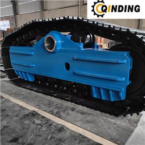 QDST-80T Unpowered Track Chassis, Unpowered Steel Track Chassis, for Large Gear Moving
