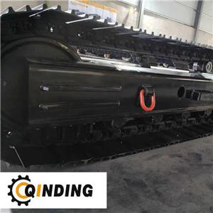 QDST-80T Unpowered Track Chassis, Unpowered Steel Track Chassis,for Engineering/Mining