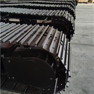 QDST-18T 18-Ton Unpowered Steel Track Chassis Assembly