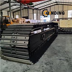 QDST-18T 18-Ton Steel Track Chassis, Quick-Fit for Drilling Rig/Excavator