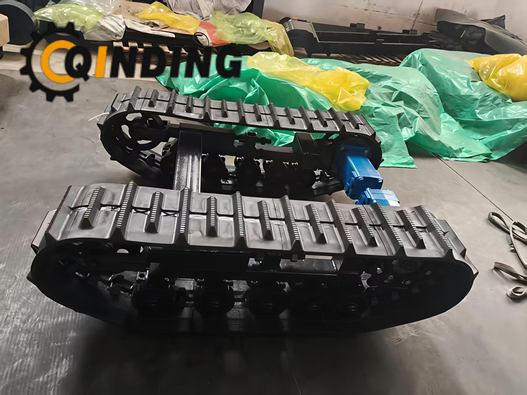 QDST-01T Steel Crawler Track Chassis for 1 Ton Machine for Agricultural Machinery