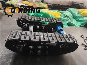 QDST-01T Steel Crawler Track Chassis for 1 Ton Machine for Agricultural Machinery