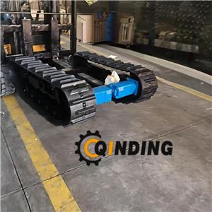 QDST-01T Rubber Crawler Track Chassis for 1 Ton Machine Agricultural Machinery