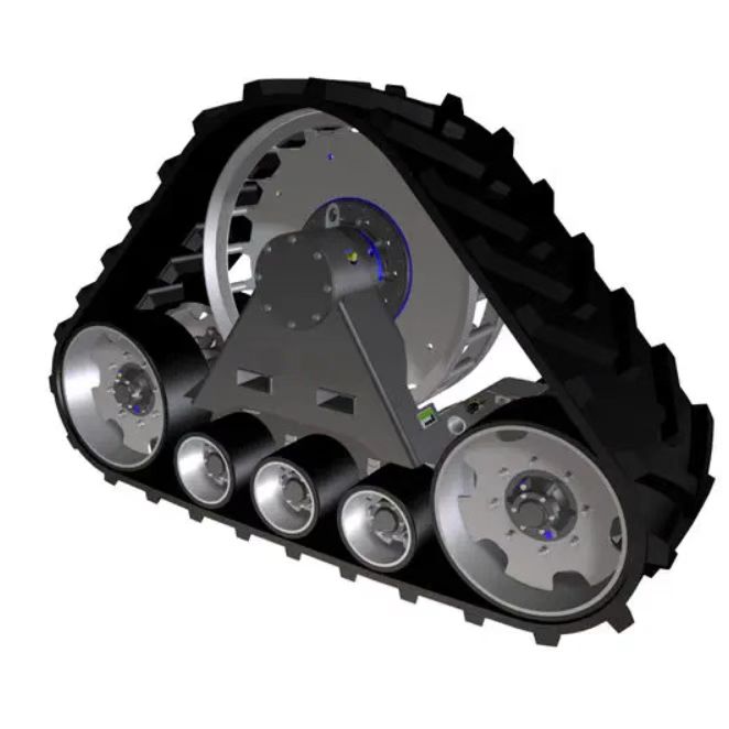 Customized Triangular rubber track