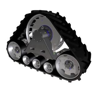 Customized Triangular rubber track