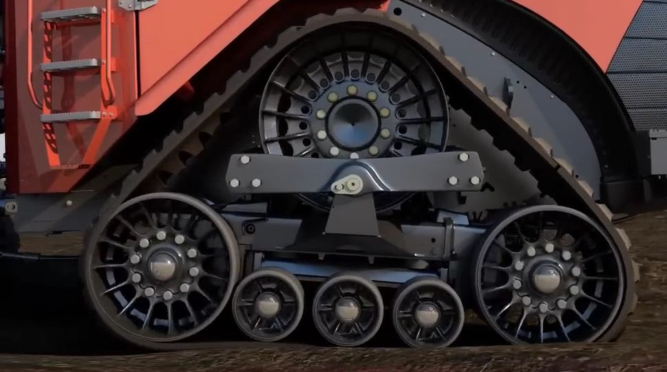 Customized Triangular rubber track