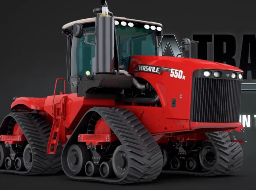 Customized Triangular rubber track