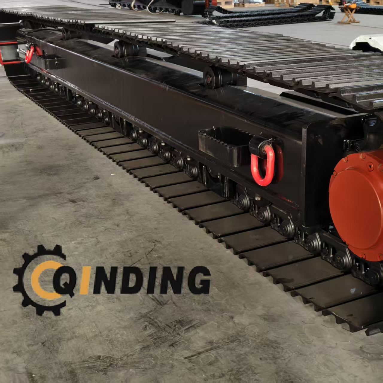 QDST-20T 20 Tons Steel Track Crawler Track Undercarriage for Snow blower