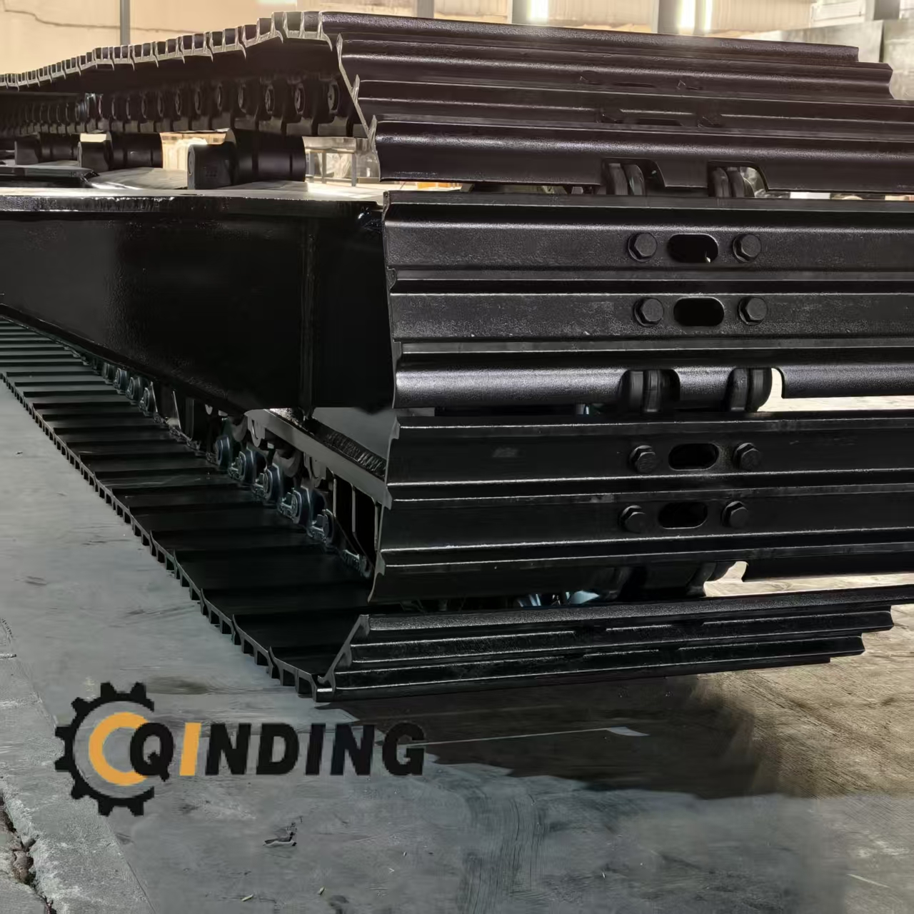 QDST-20T Customizable 20 Tons Steel Track Undercarriage for Construction Machinery