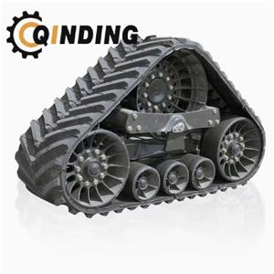 Crawler Trangle Rubber Track Chassis System