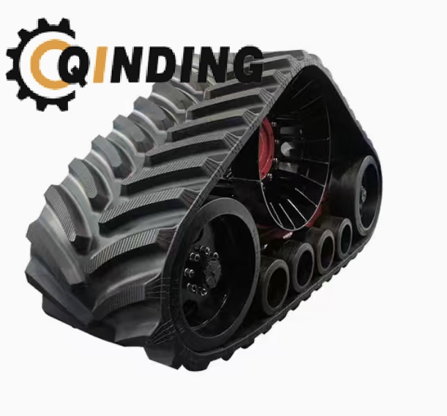 Crawler Trangle Rubber Track Chassis System for Agri