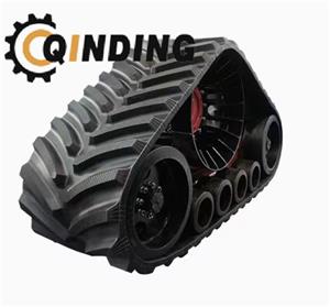 Crawler Trangle Rubber Track Chassis System for Agri