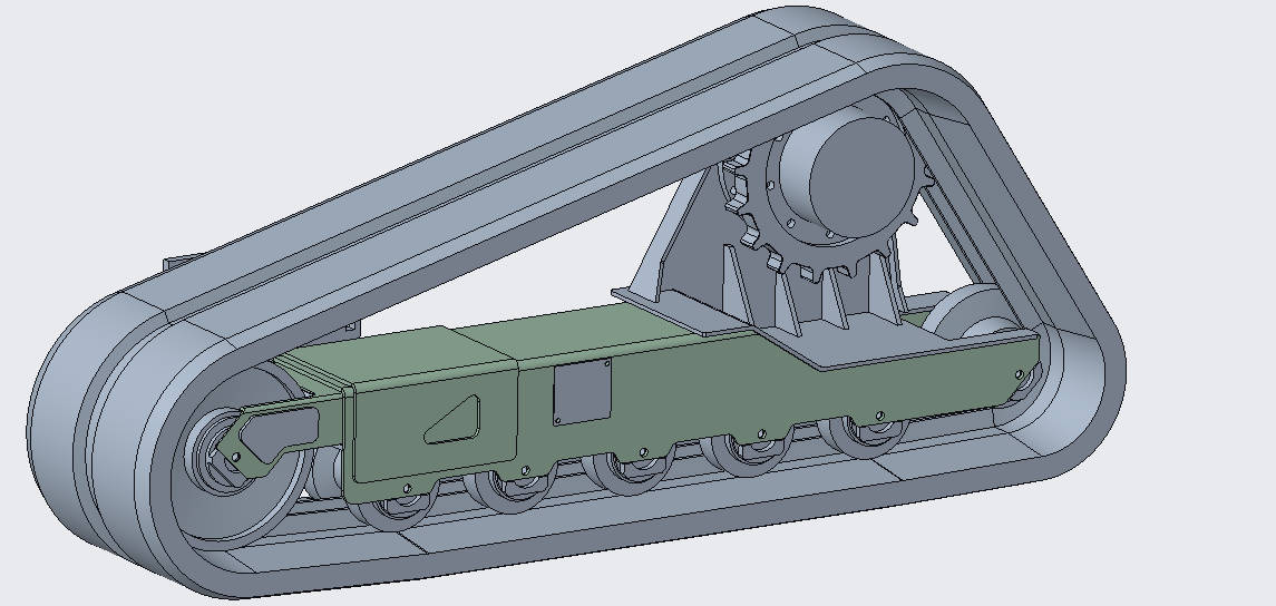 Rubber Tracked System for Skid Steer