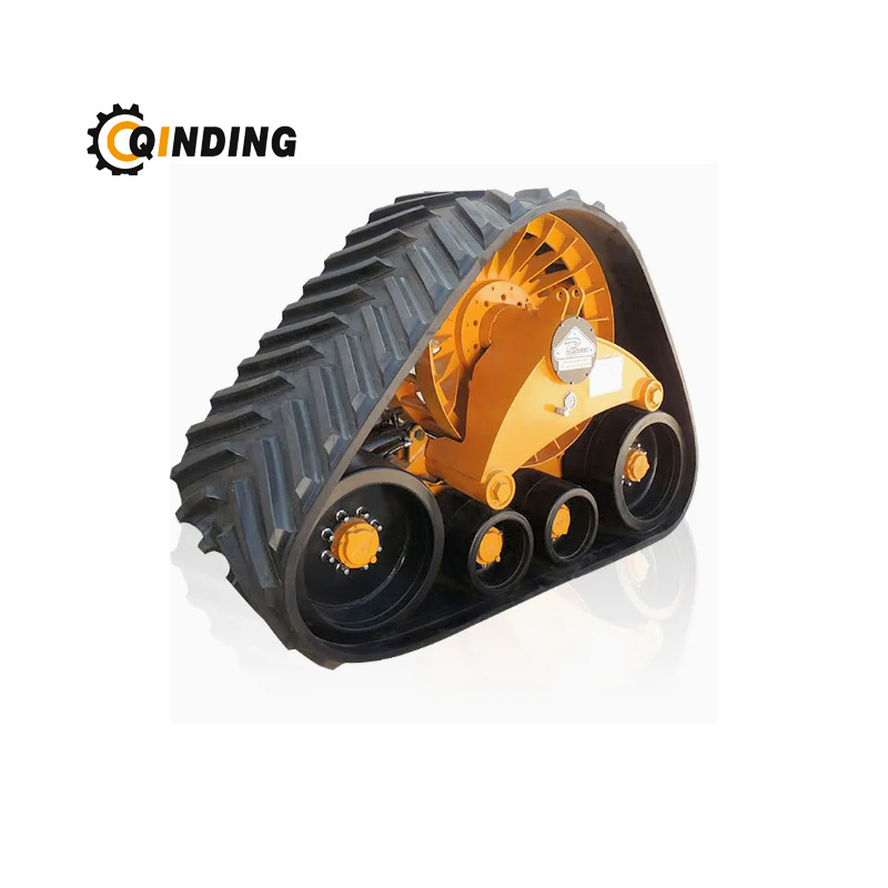 Agri Triangular Rubber Tracked Wheel Chassis