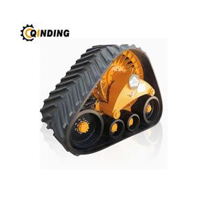 Agri Triangular Rubber Tracked Wheel Chassis
