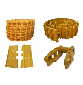Lubricated Chain Link Bulldozer Track Chain/Track Shoe Assembly Cat D6c D6d