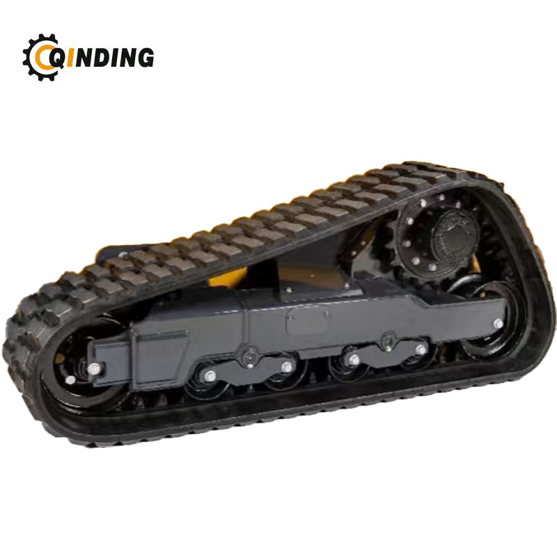 QDRT Triangle Rubber Tracked System-Skid Steer Loader Track Undercarridge