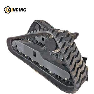 Triangle Rubber Tracked System-Skid Steer Loader Track Undercarridge