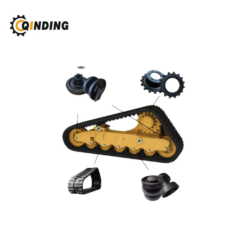 Triangle Rubber Tracked System-Skid Steer Loader Track Undercarridge