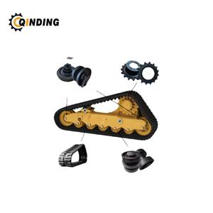 Triangle Rubber Tracked System for Bulldozer/Skid steer postdriver