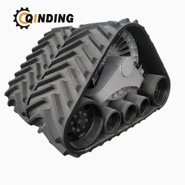 Triangle Rubber Tracks Assembly Crawler Chassis Undercarriage