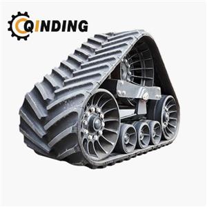 Triangle Rubber Tracks Assembly Crawler Chassis Bulldozer