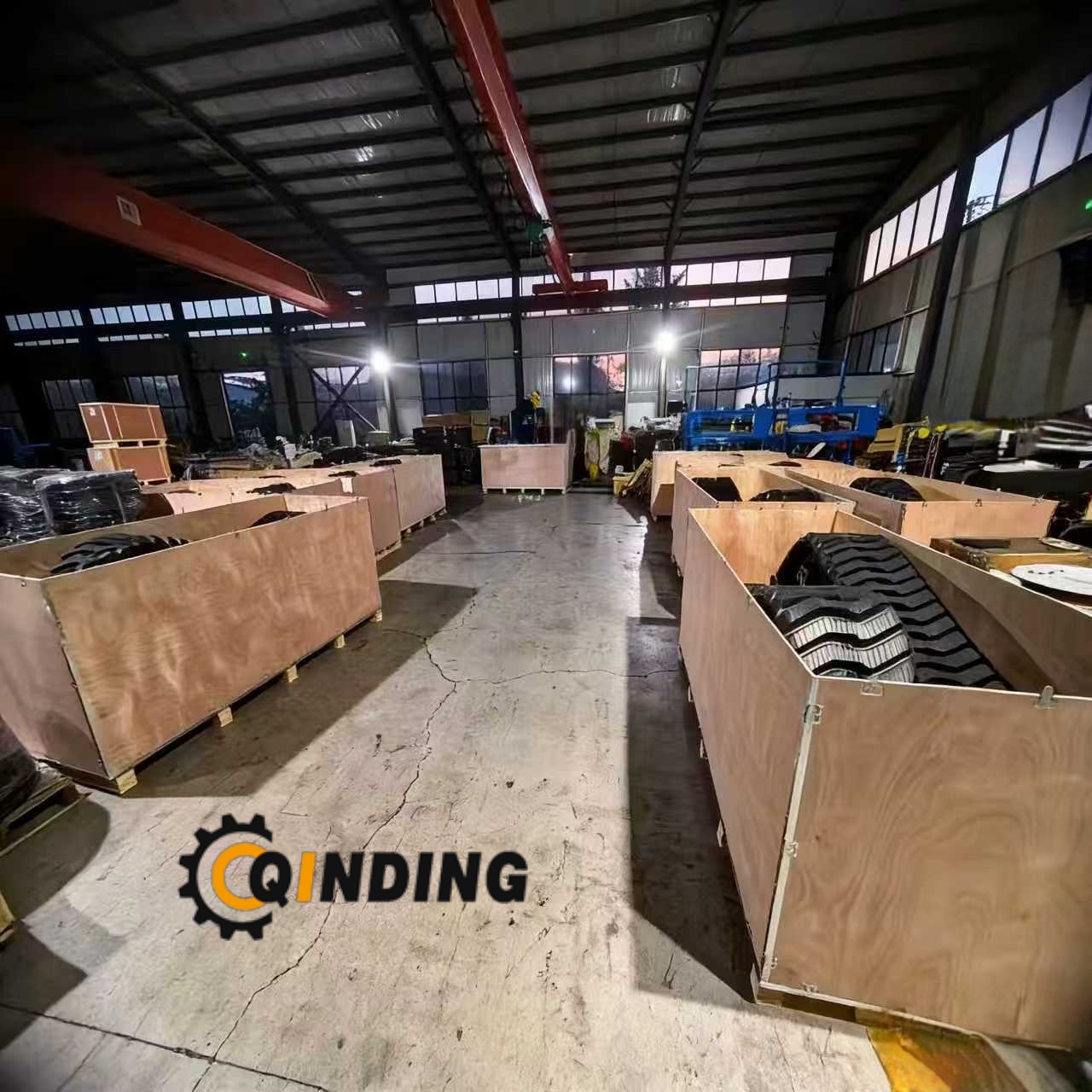 Rubber Track Chassis Triangular Sliding Type for Loader