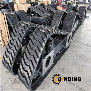 Sliding Loader Rubber Tracked Chassis