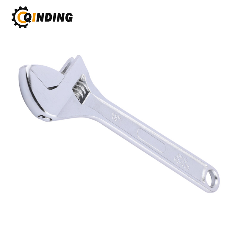 Hand Tool Spanner in Multiple Size Bright Chrome Adjustable Wrench