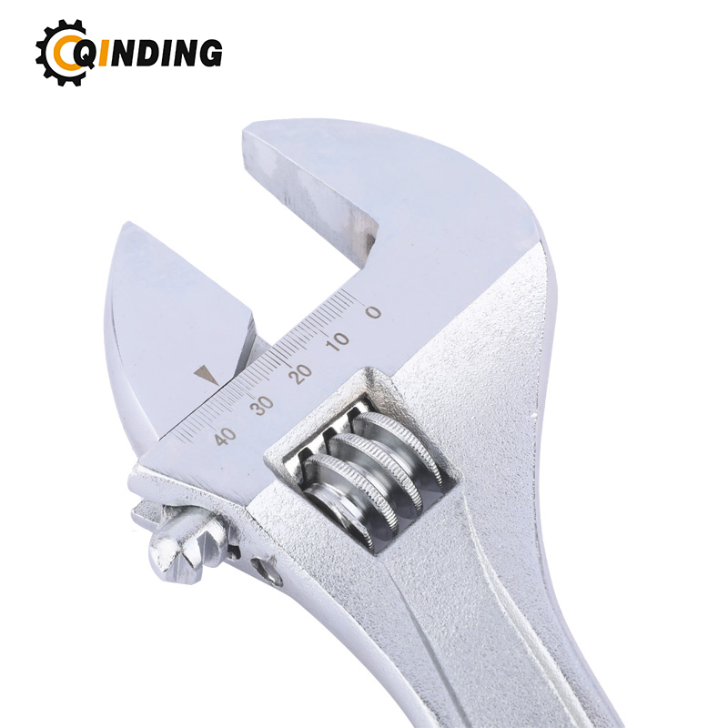 Hand Tool Spanner in Multiple Size Bright Chrome Adjustable Wrench