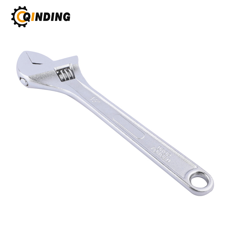 Hand Tool Spanner in Multiple Size Bright Chrome Adjustable Wrench