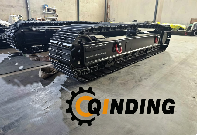 Tracked Chassis With Rubber Pads Tracked Chassis With Rubber Pads