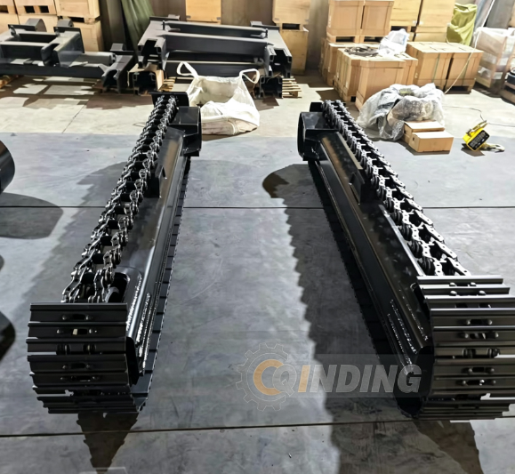 Custom steel tracked chassis Custom steel tracked chassis