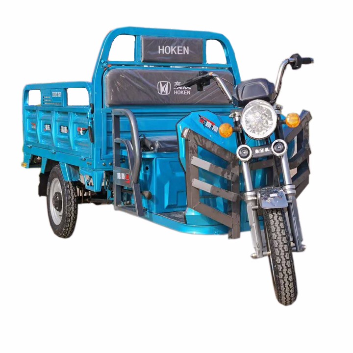 Auto dumper electric cargo trike stainless