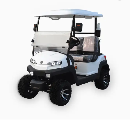Carrinho de golfe elétrico puro de quatro rodas bonde coberto de quatro rodas pronto para venda