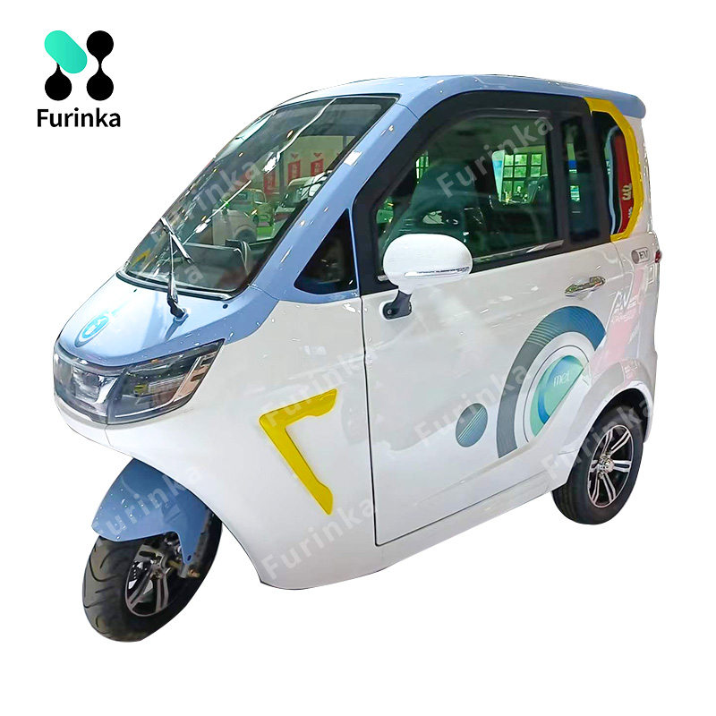 Китай Фуринказан 2024, новый опубликованный электрический пассажирский трицикл с сертификацией ЕЭК/КОК, производитель