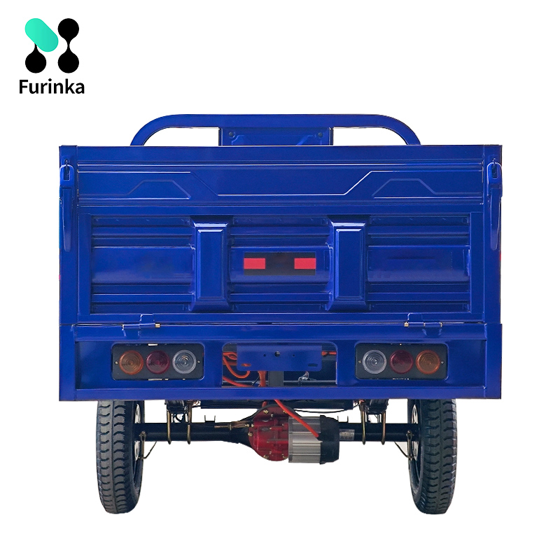 Furinkazan 2024 new electric cargo tricycle with automatic dumping function