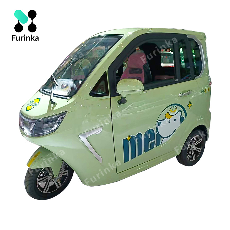 2024 Designed for adults fully enclosed large space new energy electric tricycle, can be used in daily life