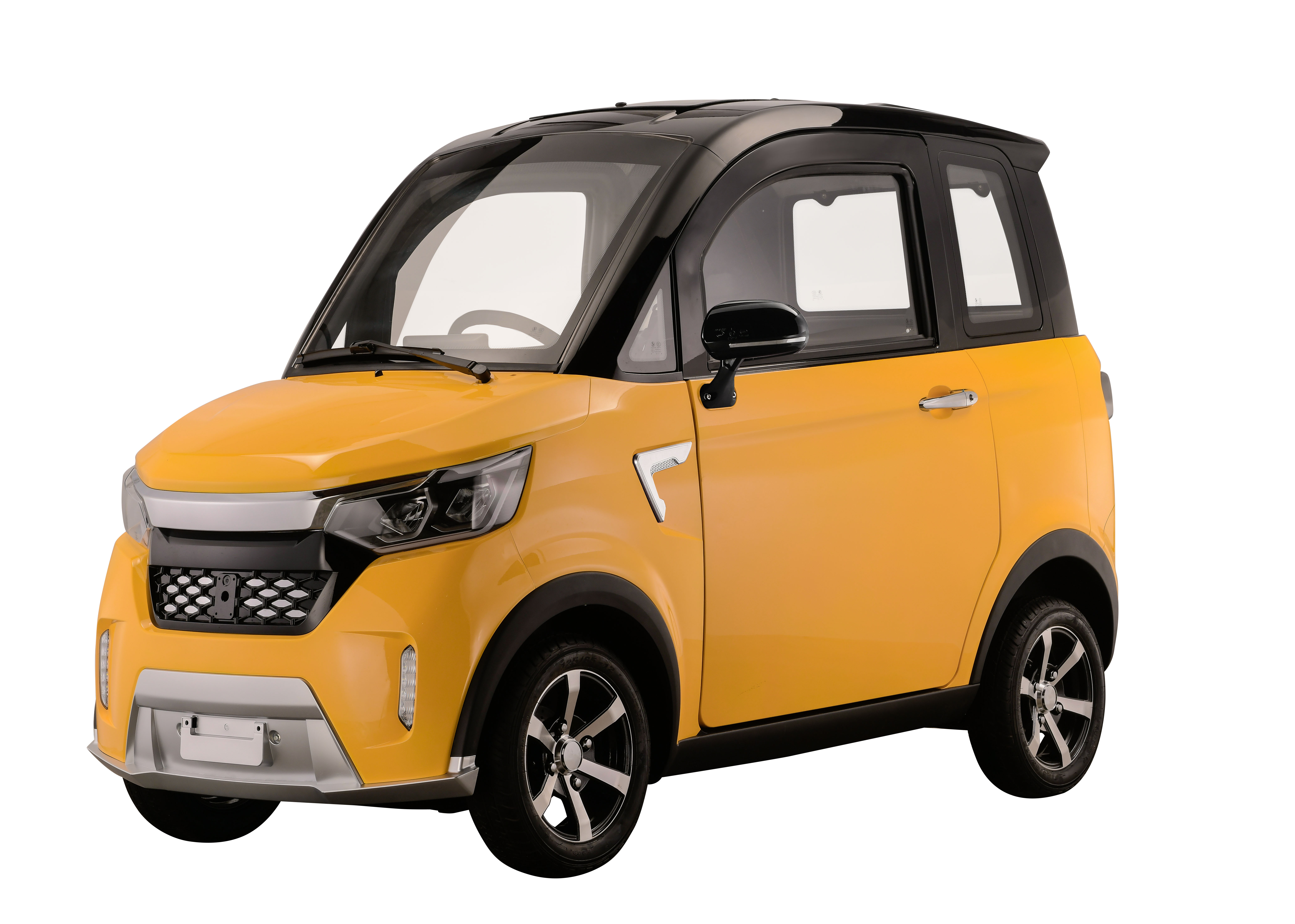 2024 LZD electric mini EV with eec high-quality and high-tech yellow model