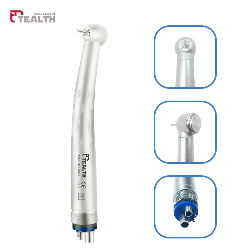 Turbina dentale ad alta velocità con testa di torsione Tealth CK03