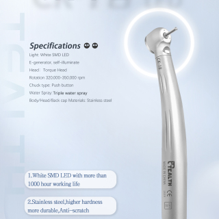CK 18 LED високоскоростен стоматологичен накрайник
