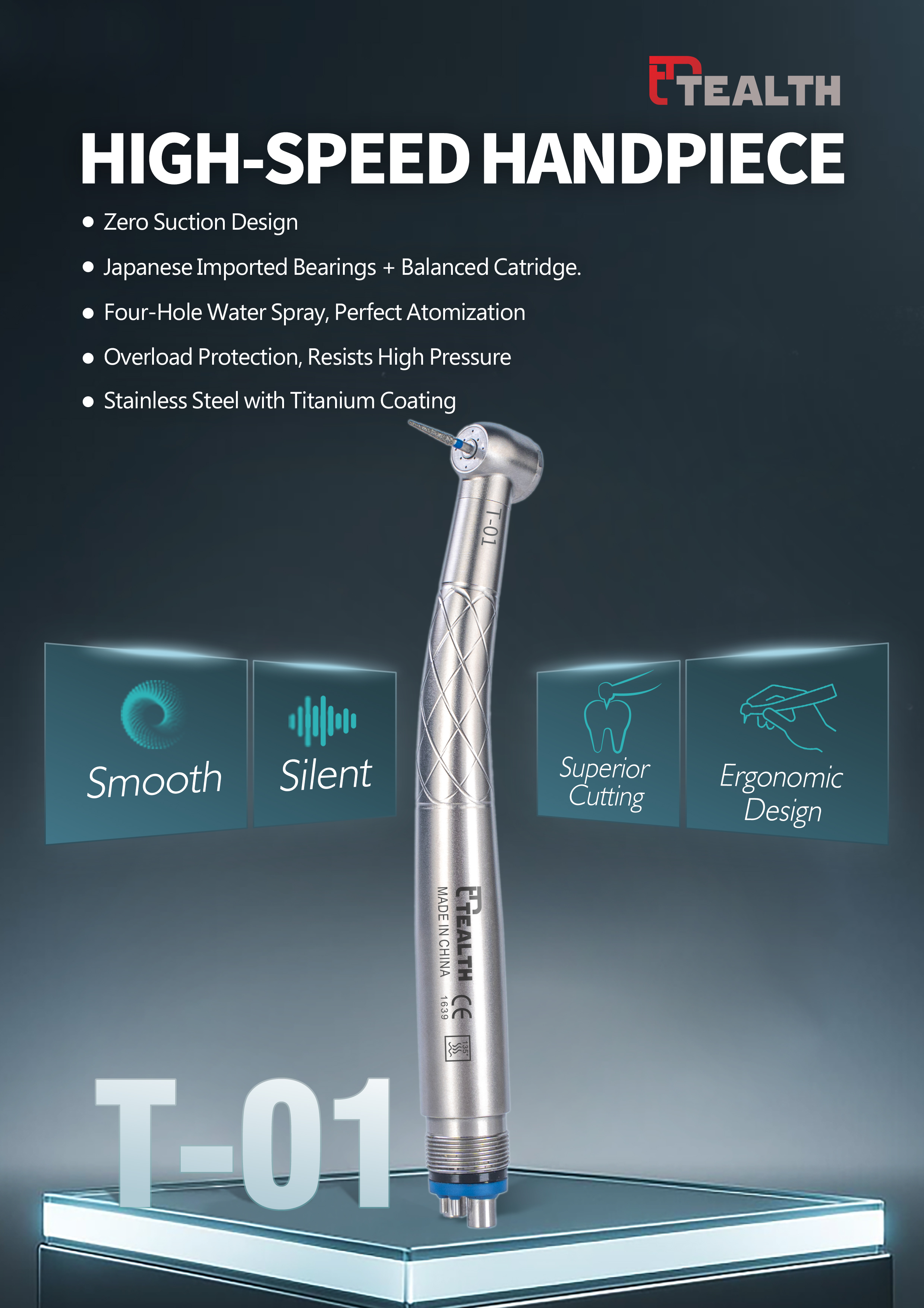 High speed handpiece