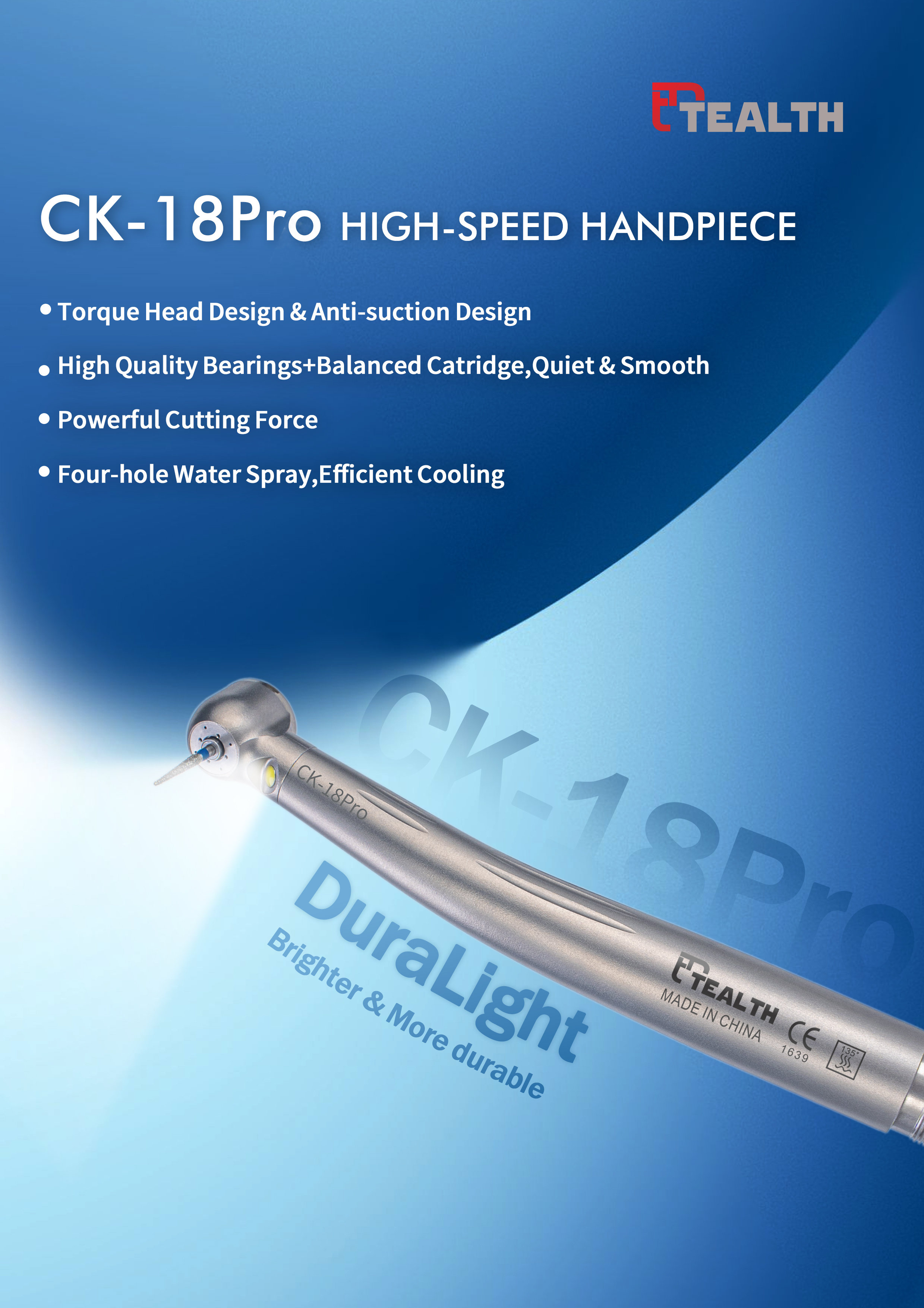 what is the dental handpiece used for?​​