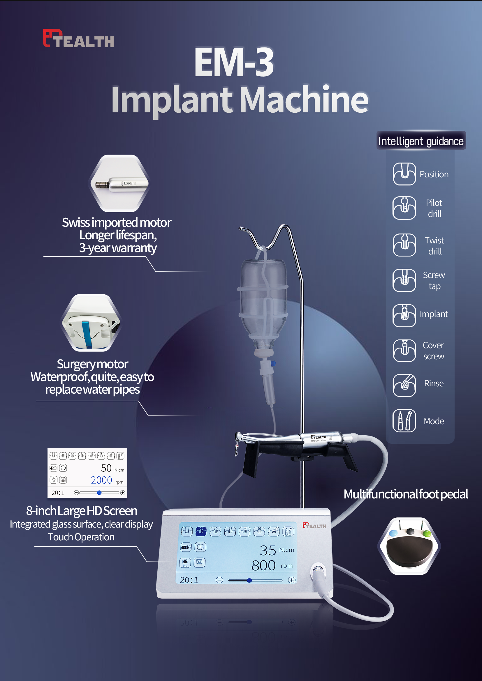 implant contra angle