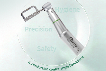 La guida definitiva al manipolo contrangolo con riduzione 4:1 PTEALTH R04F-01C: precisione, sicurezza e versatilità in odontoiatria.